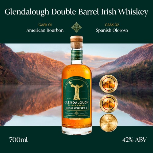 Glendalough Double Barrel Irish Whiskey