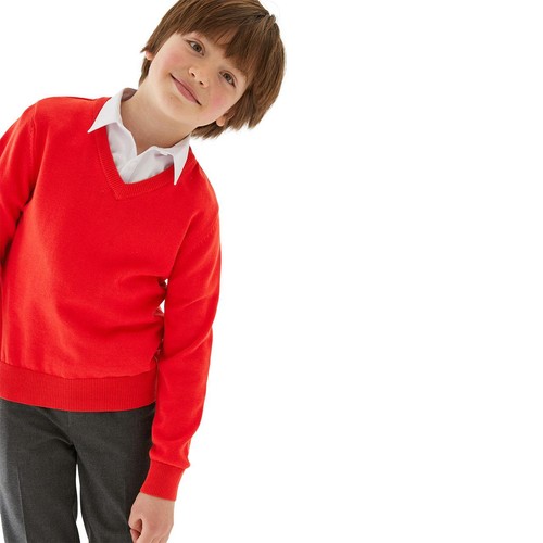 M&S Unisex 2Pk Cotton Jumper with Staynew 8-9 Y