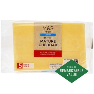M&S British Lighter Extra Mature Cheddar