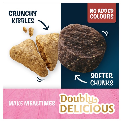 Felix Doubly Delicious Kitten Salmon & Vegetables Dry Cat Food