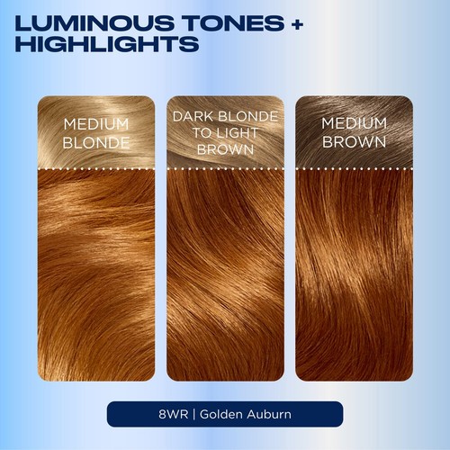 Clairol Nice'n Easy Hair Dye, 8WR Golden Auburn