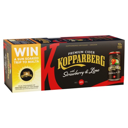 Kopparberg Strawberry & Lime Premium Fruit Cider