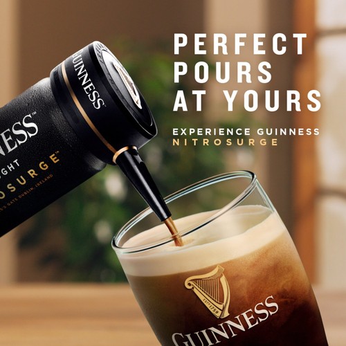 Guinness Draught Nitrosurge Cans (Requires Nitrosurge Device)