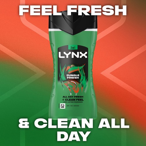 Lynx Jungle Fresh Shower Gel