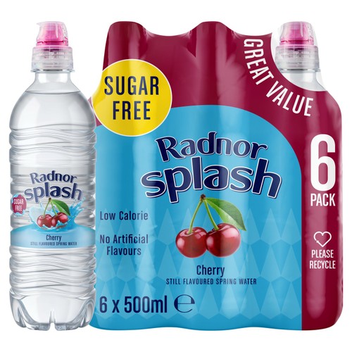 Radnor Splash Still Cherry Flavoured Spring Water