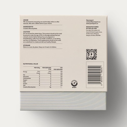 Puresport Creatine Sachets