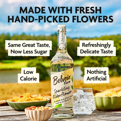 Belvoir Sparkling Elderflower Presse