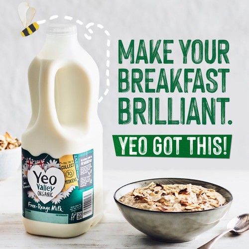 Yeo Valley Organic Fresh Semi Skimmed Milk