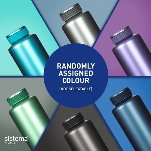 Sistema 600ml Stainless Steel Bottle