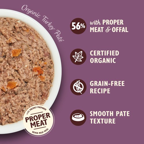 Lily's Kitchen Organic Turkey Dinner for Cats