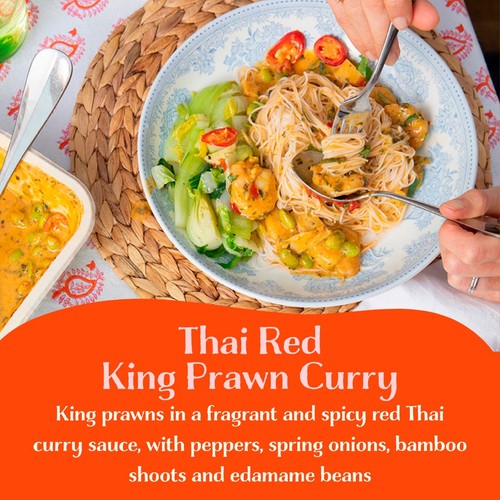ByRuby Thai Red King Prawn Curry Serves 2