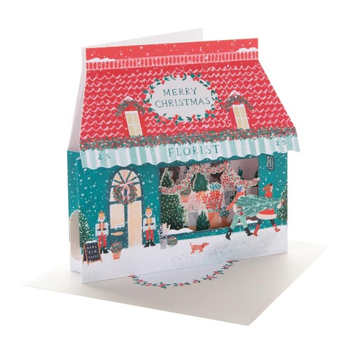 M&S Open Classic Shop Christmas Card