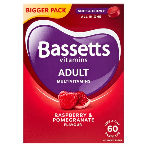 Bassetts Raspberry & Pomegranate  Adult Multivitamins 
