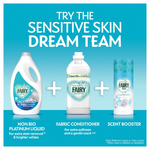 Fairy Platinum Non Bio Washing Liquid 63 Washes