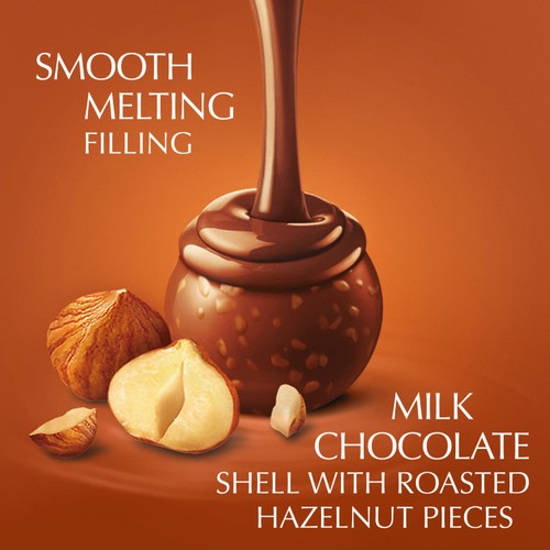 Lindt Lindor Hazelnut Chocolate Truffles