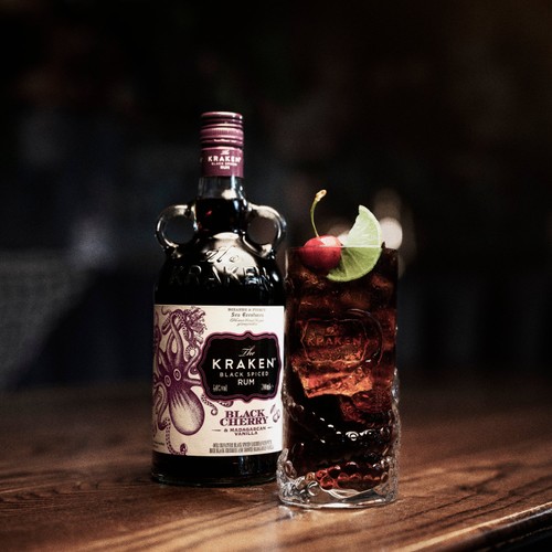 Kraken Black Cherry & Madagascan Vanilla Black Spiced Rum