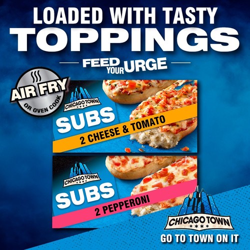 Chicago Town Cheese & Tomato Pizza Subs
