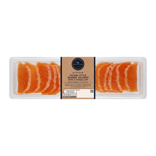 M&S Collection Scottish Tataki Salmon with Ponzu Dip