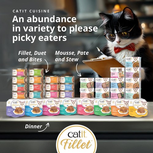Catit Tuna Fillet Variety Pack