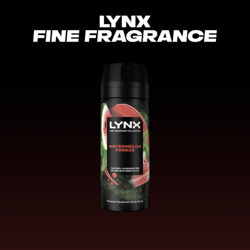 Lynx Fine Fragrance Collection Premium Deodorant Bodyspray Watermelon