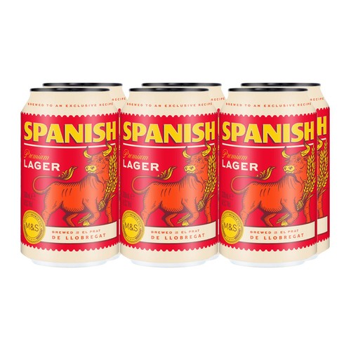M&S x Damm Spanish Lager