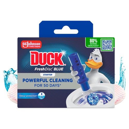 Duck Toilet Fresh Disc Holder Blue