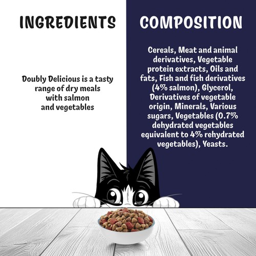 Felix Doubly Delicious Salmon & Vegetables Dry Cat Food