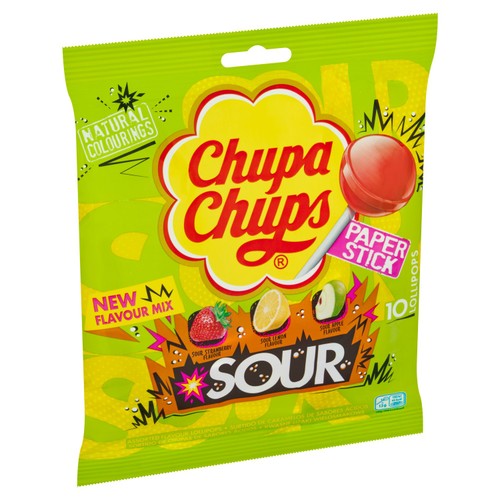 Chupa Chups Sour 10 Bag