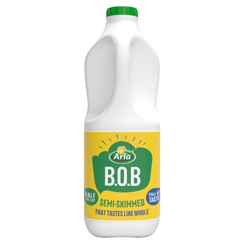 Arla BOB Semi-Skimmed Milk Tastes like Whole