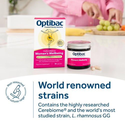 Optibac Probiotics Women's Wellbeing