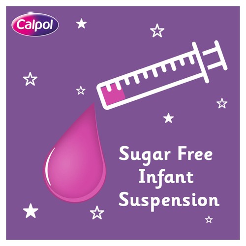 Calpol Infant Sugar Free Oral Suspension Strawberry 2+ Months