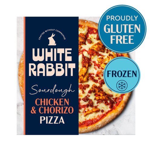 White Rabbit Gluten Free Chicken & Chorizo Romana 10"