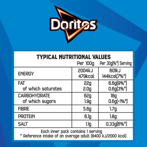 Doritos Cool Original Tortilla Chips Multipack Crisps