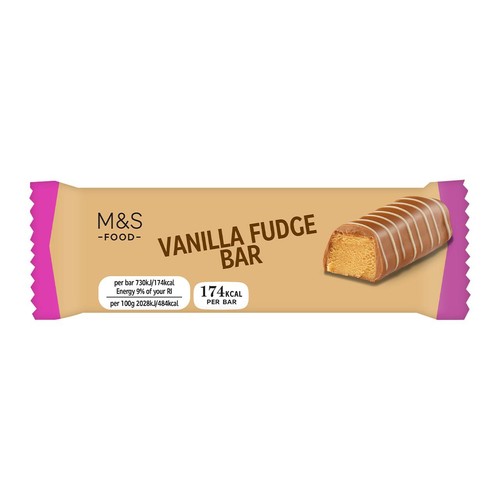 M&S Vanilla Fudge Bar