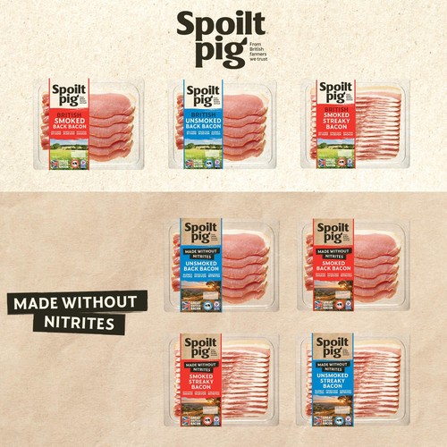 Spoiltpig British Smoked Dry Cured Streaky Bacon