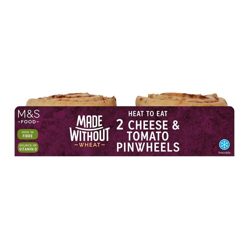 M&S Made Without 2 Cheese & Tomato Pinwheels