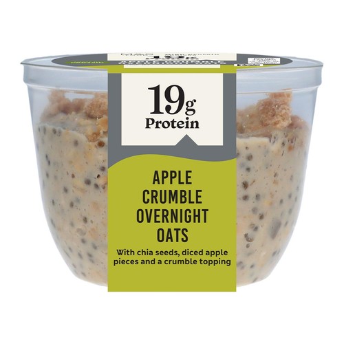 M&S High Protein Apple Crumble Overnight Oats