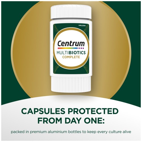 Centrum Multibiotics Complete, Probiotic & Multivitamin Capsules