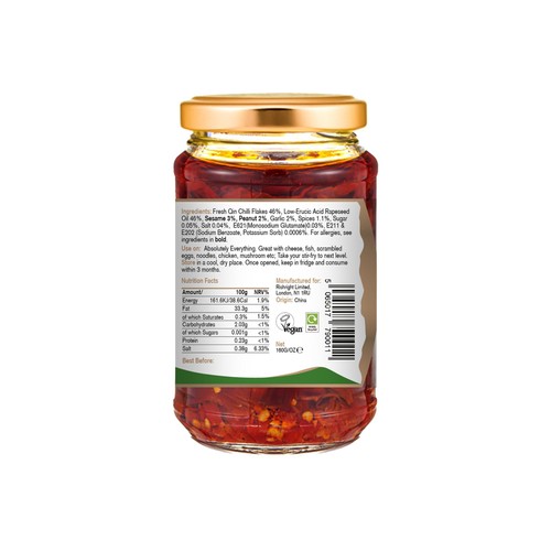 RISHRIGHT Fresh Qin Chilli Sauce