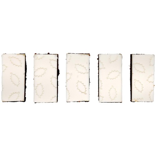 M&S Iced Christmas Fruit Cake Slices