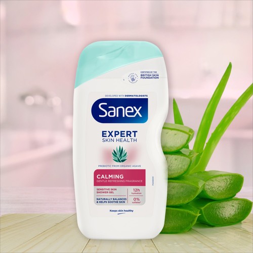 Sanex Agave Calming Shower Gel Body Wash
