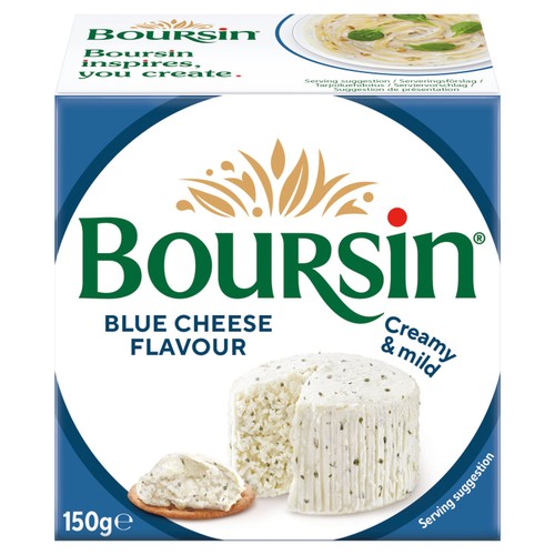 Boursin Blue Flavour Soft French Cream Cheese