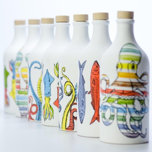 Muraglia Octopus Pop Art Intense Fruity Coratina Extra Virgin Olive Oil
