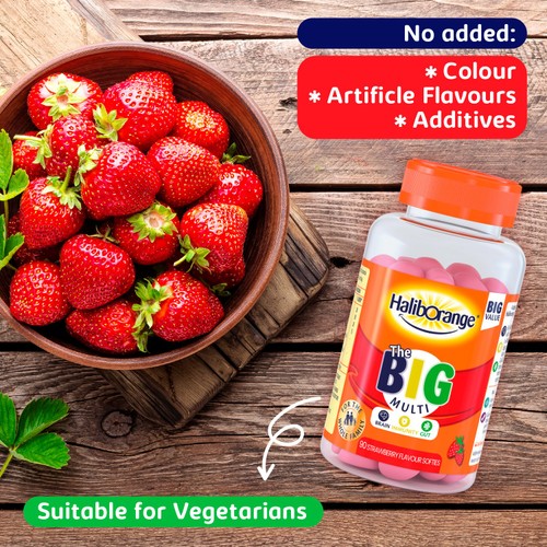 Haliborange BIG Multivitamins Strawberry
