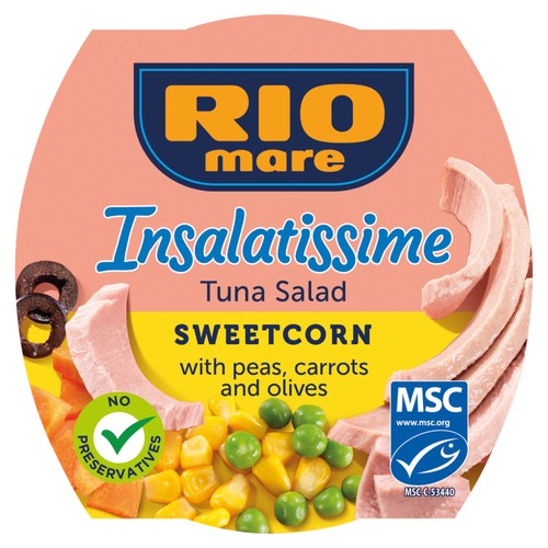 Rio Mare MSC Tuna & Sweetcorn Salad