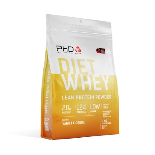 PhD Nutrition Vanilla Creme Diet Whey Powder