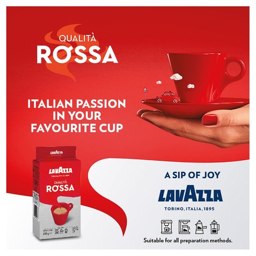 Lavazza Qualita Rossa Ground Coffee