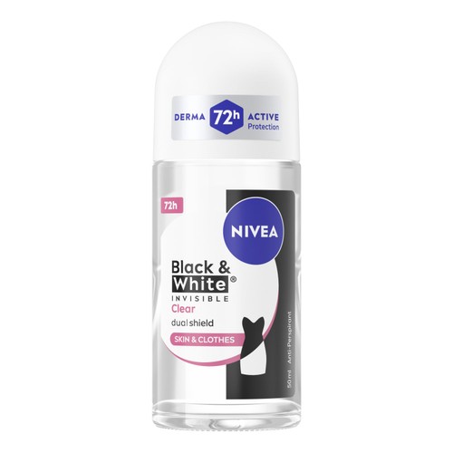 NIVEA Black & White Original Anti-Perspirant Deodorant Roll-On