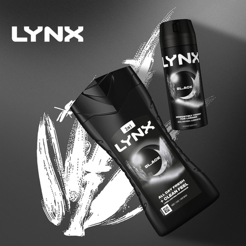 Lynx Black Shower Gel