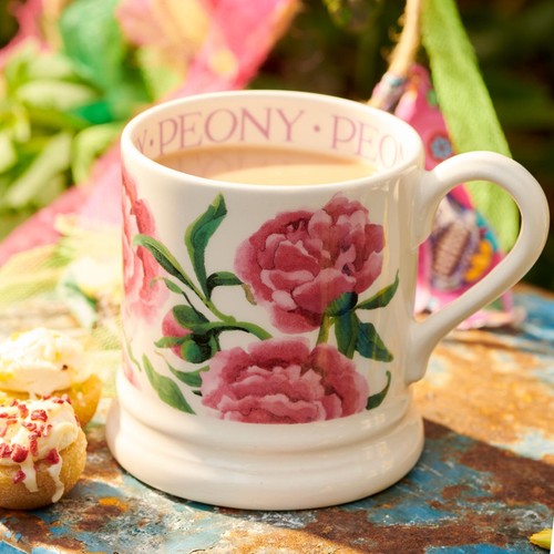 Emma Bridgewater Pink Peony 1/2 Pint Mug